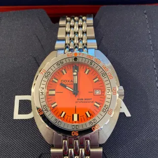 Doxa SUB 300 840.10.351.10 42.5mm Stainless steel Orange