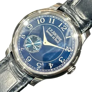 F.P. Journe Souveraine 39mm Tantalum Blue