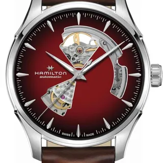 Hamilton Jazzmaster H32675570 40mm Stainless steel Burgundy