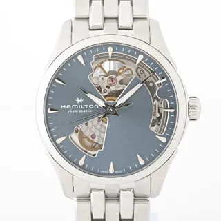 Hamilton Jazzmaster H32215140 H322150 36mm Stainless steel Blue