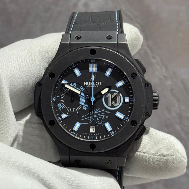 新品 145 Mahalo ブラック Hublot Big Bang 318.CI.1129.GR.DMA09 Ceramic Black 2010 Italy