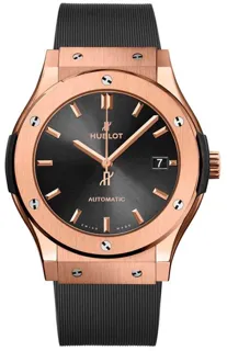 Hublot Classic Fusion 511.OX.7081.RX Yellow gold Grey