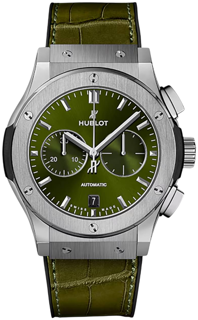 Hublot Classic Fusion Chronograph 541.NX.8970.LR Titanium and Resin Green