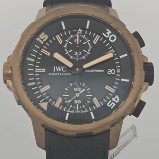 IWC Aquatimer Chronograph IW379503 44mm Bronze Black