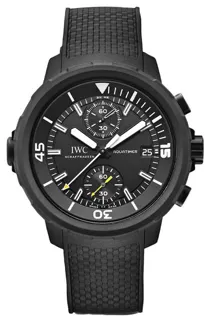 IWC Aquatimer IW379502 Stainless steel and Rubber Black