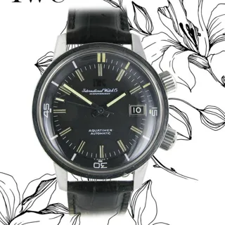 IWC Aquatimer R812 AD 37mm Stainless steel Black