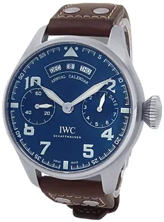 IWC Big Pilot IW5027-10 46.2mm Stainless steel Blue