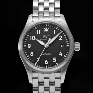 IWC Pilot IW324010 36mm Stainless steel Black