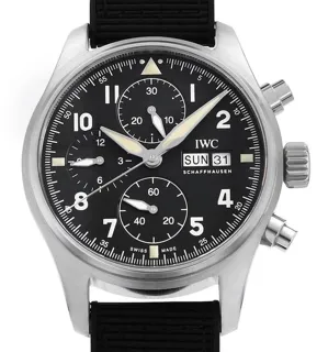 IWC Pilot IW387901 41mm Stainless steel Black