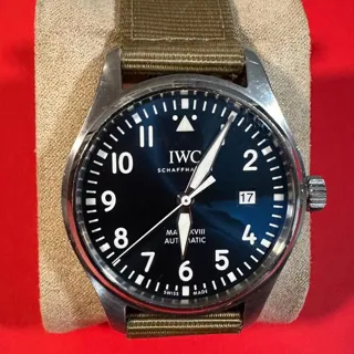 IWC Pilot Mark IW327010 40mm Stainless steel Blue