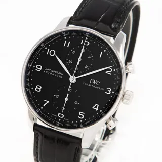 IWC Portugieser IW371447 41mm Stainless steel Black