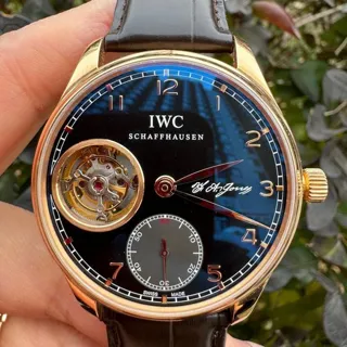 IWC Portugieser IW544705 43mm Red gold Black