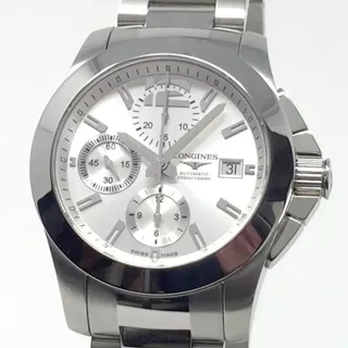 Longines Conquest L36624 41mm Stainless steel