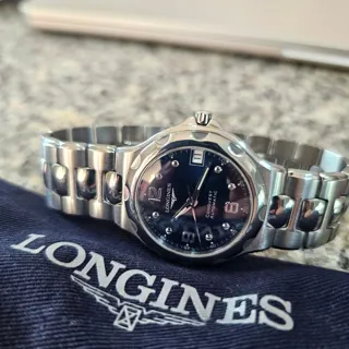 Longines Conquest L1.635.3 () 35mm Stainless steel Blue