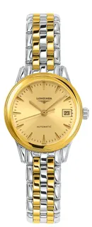 Longines Flagship L4.274.3.32.7 26mm Stainless steel Champagne