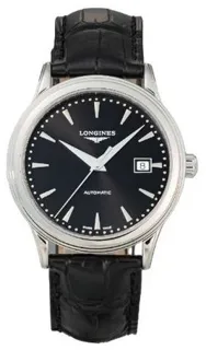 Longines Flagship L49844592 9mm Stainless steel Black