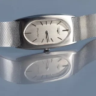 Longines Flagship () 23mm Stainless steel Gray