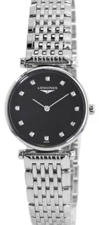 Longines La Grande Classique L4.209.4.58.6 Stainless steel Black