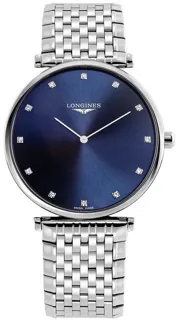 Longines La Grande Classique L4.866.4.97.C L4866497C 38mm Stainless steel Blue