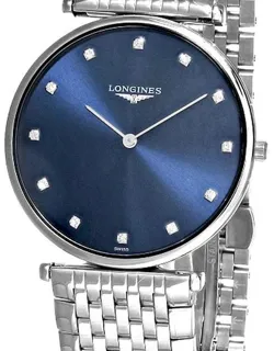 Longines La Grande Classique L4755497C / L47554976 36mm Stainless steel Blue