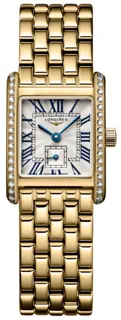 Longines Mini DolceVita L5.200.7.71.6 18kt yellow gold Silver