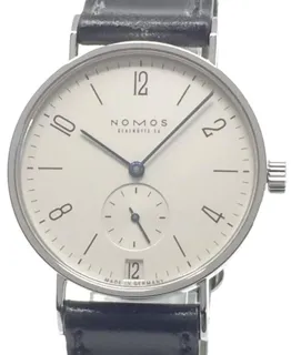 NOMOS Tangente 107 35mm Stainless steel White