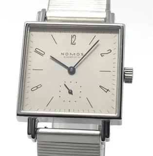 NOMOS Tetra 406 27mm Stainless steel White