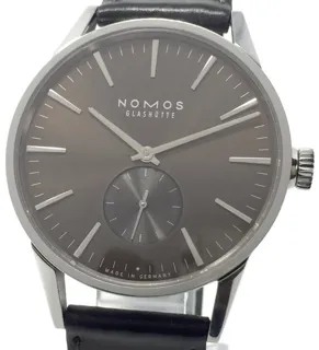 NOMOS Zürich 823 40mm Stainless steel Brown