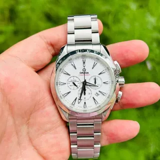 Omega Aqua Terra 231.10.44.50.04.001 44mm Stainless steel White