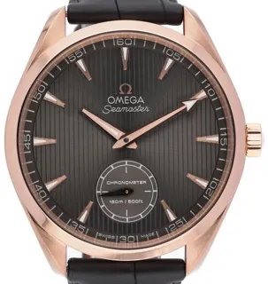 Omega Aqua Terra 231.53.49.10.06.001 49mm Yellow gold Gray