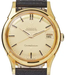 Omega Constellation 14393 34mm Yellow gold Golden