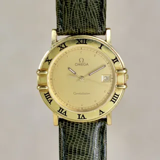 Omega Constellation X124 33mm Yellow gold