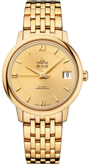 Omega De Ville 424.50.33.20.08.001 Yellow gold Golden