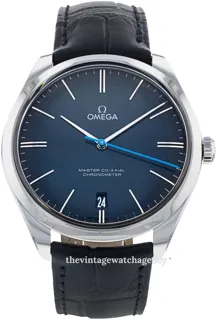 Omega De Ville 432.13.40.21.03.001 40mm Stainless steel Blue