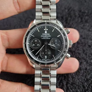 Omega Speedmaster 324.30.38.50.01.001 38mm Stainless steel Black