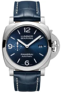 Panerai Luminor 1950 PAM01313 44mm Stainless steel Blue