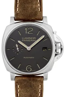 Panerai Luminor Due PAM 00904 42mm Stainless steel Gray