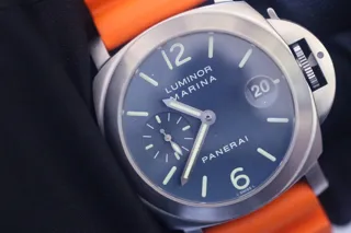 Panerai Luminor PAM 00069 Stainless steel blue