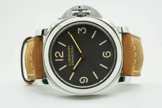 Panerai Luminor PAM 00390 44mm Stainless steel Brown