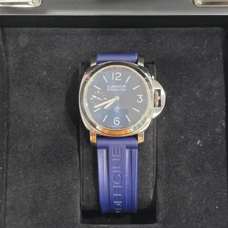 Panerai Luminor PAM01085 44mm Stainless steel Blue