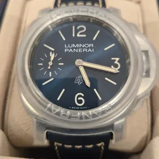 Panerai Luminor PAM01085 44mm Stainless steel Blue