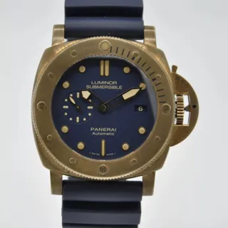 Panerai Luminor PAM671 47mm Bronze Blue