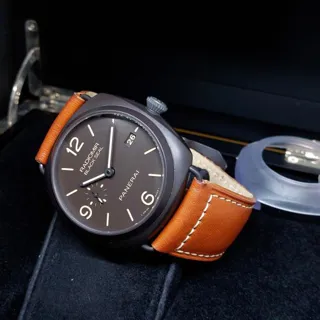 Panerai Radiomir Black Seal 3 Days Aut PAM 00505 45mm Ceramic Brown