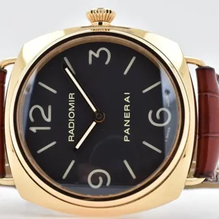 Panerai Radiomir PAM 00231 45mm Rose gold Black