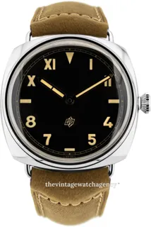 Panerai Radiomir PAM 00424 47mm Stainless steel Black