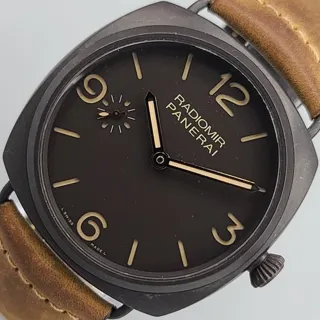 Panerai Radiomir PAM 00504 47mm Ceramic Brown