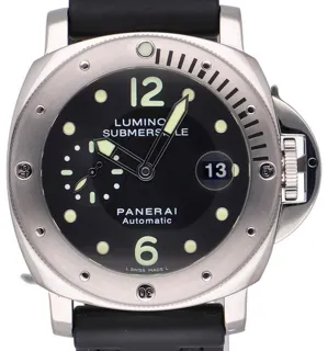 Panerai Submersible PAM 00024 44mm Stainless steel Black