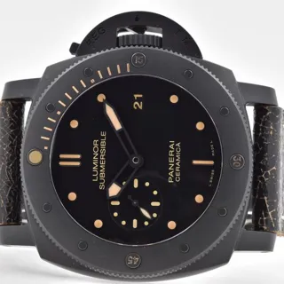 Panerai Submersible PAM 00508 47mm Ceramic Black