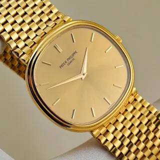 Patek Philippe Ellipse 3739 36mm Yellow gold Golden