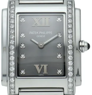 Patek Philippe Twenty~4 4910/10A-010 30mm Stainless steel Gray